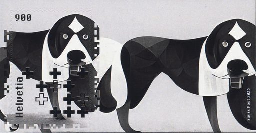 [7321.3.31] 2023, Crypto Stamp "Walter", "grauweiss"