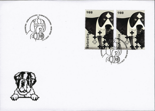 [7322.3.15] 2023, Crypto Stamp &quot;Walter&quot;, &quot;grauweiss&quot;