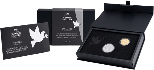 [7997.2023.13] 2023, 175 Jahre Bundesverfassung", Münzboxen