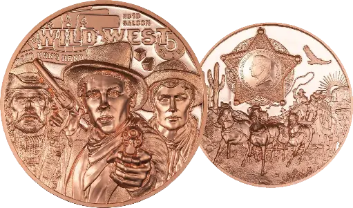 [7983.2024.01] 2024, Wild West-Legenden, Cook Islands