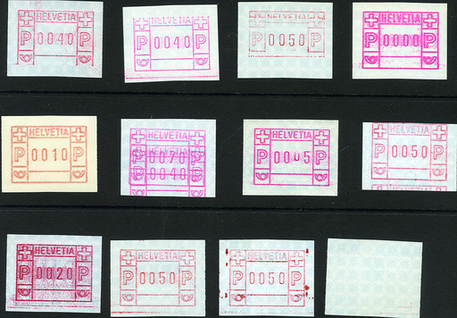 [7310.1981.01] 1981-99, Abarten-Spezialkollektion ATM