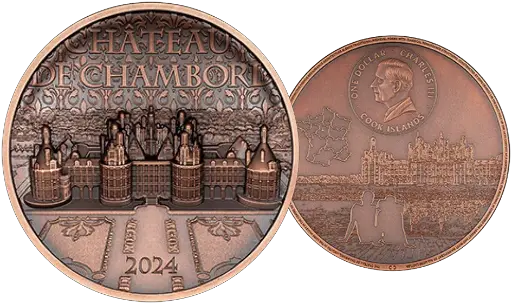 [7983.2024.02] 2024, Château De Chambord, Cook Islands