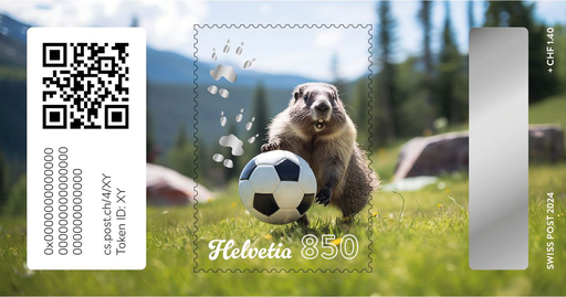 [7321.4.11] 2024, Crypto Stamp "Fussball"