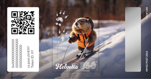 [7321.4.19] 2024, Crypto Stamp "Langlauf"