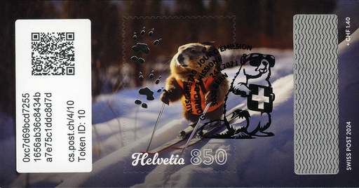 [7321.4.20] 2024, Crypto Stamp "Langlauf"