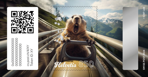 [7321.4.27] 2024, Crypto Stamp "Rodeln"