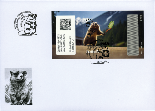 [7322.4.21] 2024, Crypto Stamp "Tennis"