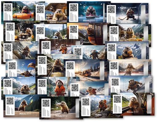 [7321.4.61] 2024, Crypto Stamps 4.0 "Basic Edition" komplett