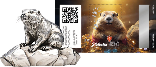 [7321.4.57] 2024, Crypto Stamp "Silber"