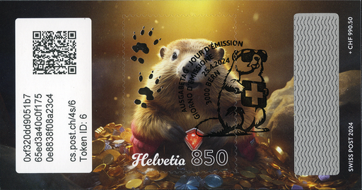 [7321.4.60] 2024, Crypto Stamp "Gold"