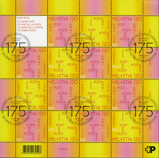 [7340.2002.04] 2024, 175 Jahre Post