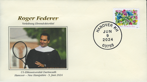 [9974.2024.09] 2024, Roger Federer - Ehrendoktorwürde für Humane Letters