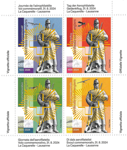 [7374.2024.16] 2024, 100 Jahre Einweihung Soldatendenkmal, Gold