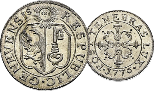 [8015.1776.01] 1776, 6 Quarts (1 Sol 6 Deniers), Genf