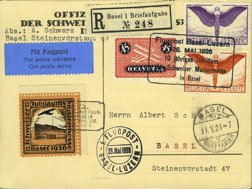 [7374.26.52] 1926, 10 Jahre Mustermesse Basel