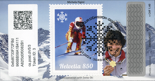 [7321.5.06] 2024, Crypto Stamp "Michela Figini" - Basic Edition