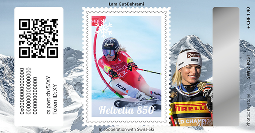[7321.5.09] 2024, Crypto Stamp "Lara Gut-Behrami" - Basic Edition