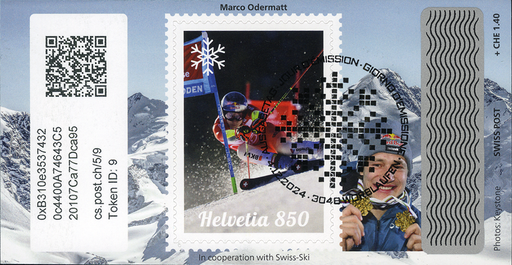 [7321.5.18] 2024, Crypto Stamp "Marco Odermatt" - Basic Edition