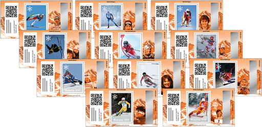 [7321.5.47] 2024, Crypto Stamps 5.0 "Bronze Edition" komplett