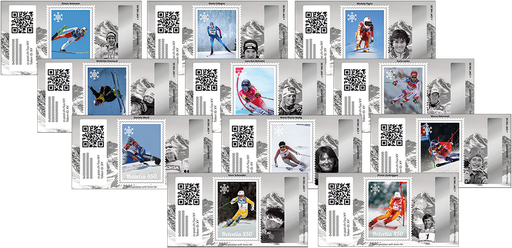 [7321.5.71] 2024, Crypto Stamps 5.0 "Silver Edition" komplett