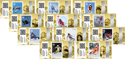 [7321.5.95] 2024, Crypto Stamps 5.0 "Gold Edition" komplett