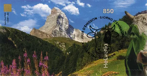 [7321.6.02] 2025, Crypto Stamp "Kuh grün"