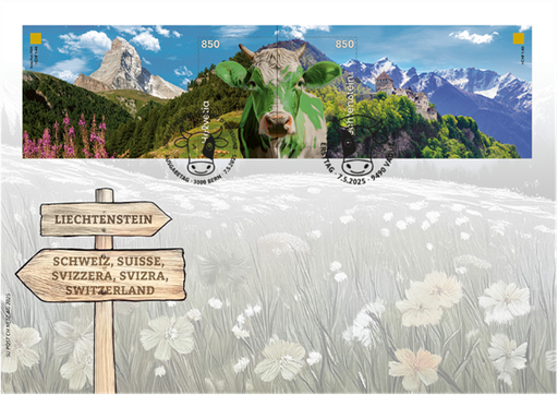 [7322.6.01] 2025, Crypto Stamp "Kuh grün"