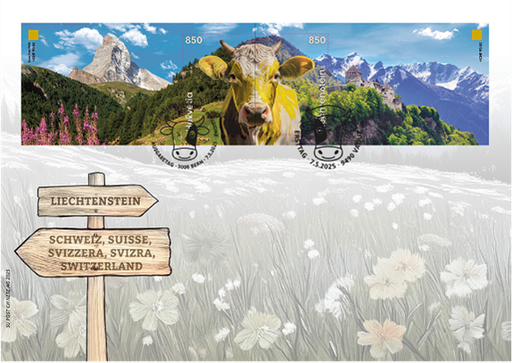 [7322.6.03] 2025, Crypto Stamp "Kuh gelb"