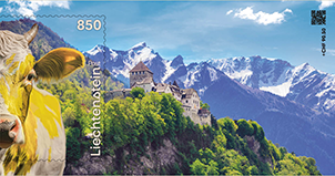 [7829.2025.09] 2025, Crypto Stamp "Kuh gelb"