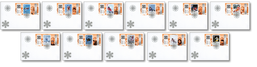 [7322.5.13] 2024, Crypto Stamps 5.0 "Bronze Edition" komplett