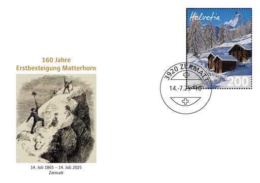 [7309.2025.01] 2025, 160 Jahre Erstbesteigung des Matterhorns