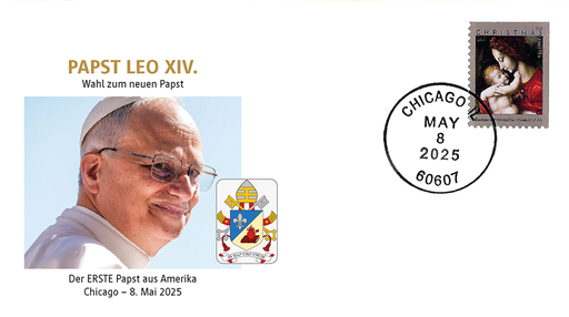 [3620.2025.03] 2025, Exklusiver Sonderbrief zur Wahl "Papst Leo XIV." aus Chicago