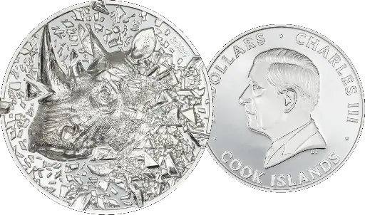 [7986.2025.36] 2025, RHINOZEROS/Big Five, Cook Islands