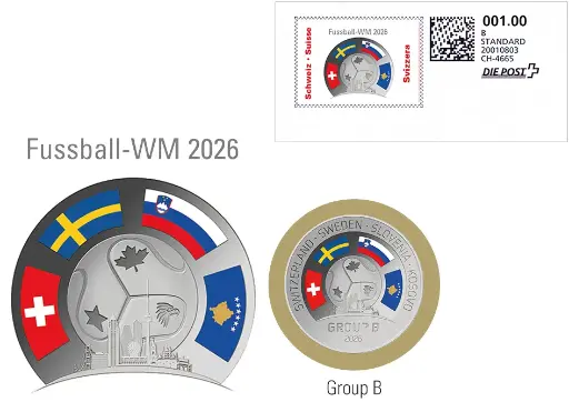 [9959.2025.07] 2025, Fussball WM 2026 - Gruppe B