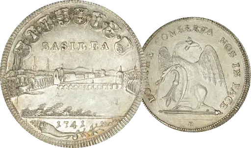 [8012.1741.02] 1740, Halbtaler Basel