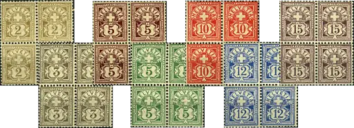 [7260.58.01] 1894-1899, Ziffermuster 