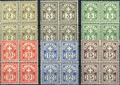 [7260.80.07] 1906, Ziffermuster 