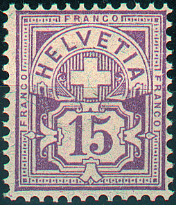 [7260.64.02] 15 Rp. stumpfpurpur