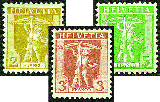 [7300.101.01] 1907, Neue Zeichnungen, Tellknabe im Rahmen