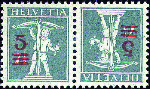 [7330.14.01] 5 auf 7 1-2 Rp. grau, Type II