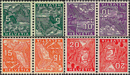 [7330.28.01] 1934, Landschaftsbilder (Buchdruck)