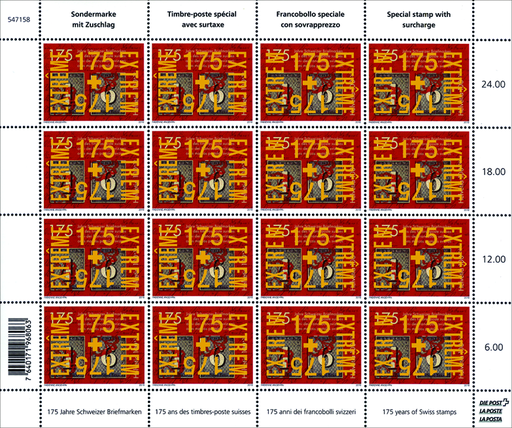 [7330.115.01] 2018, 175 Jahre Schweizer Briefmarken