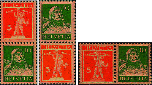 [7340.4.04] 1921, Tellknabe und Tellbrustbild