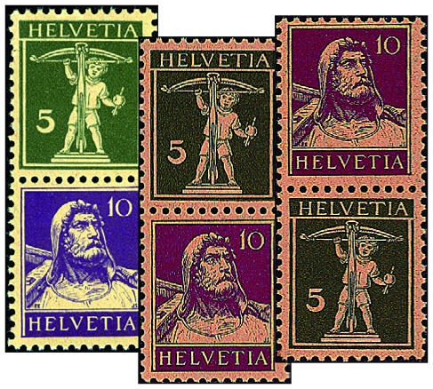 [7340.16.01] 1930, Tellknabe und Tellbrustbild