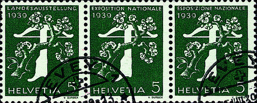 [7340.25.12] 5+5+5 Rp. grün