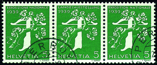 [7340.25.16] 5+5+5 Rp. grün