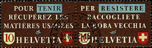 [7340.33.10] 10+10 Rp. Tenir, Resistere