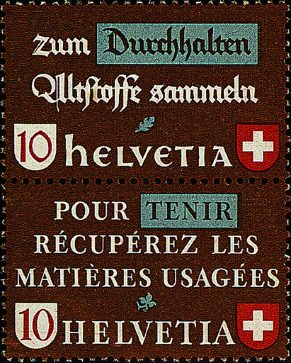 [7340.34.01] 10+10 Rp. Durchhalten, Tenir