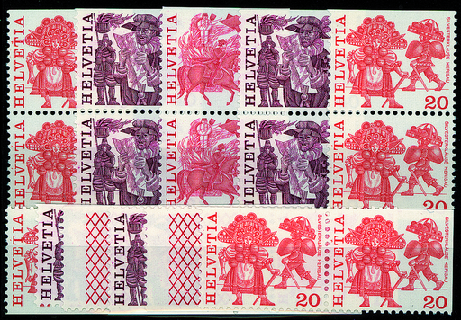 [7340.596.01] 1979, Freimarken aus Heftchen