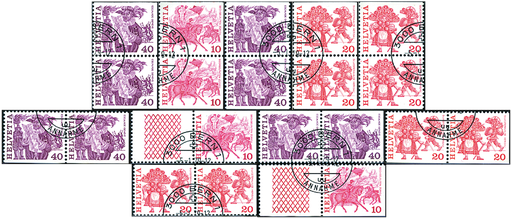 [7340.595.02] 1979, Freimarken aus Heftchen